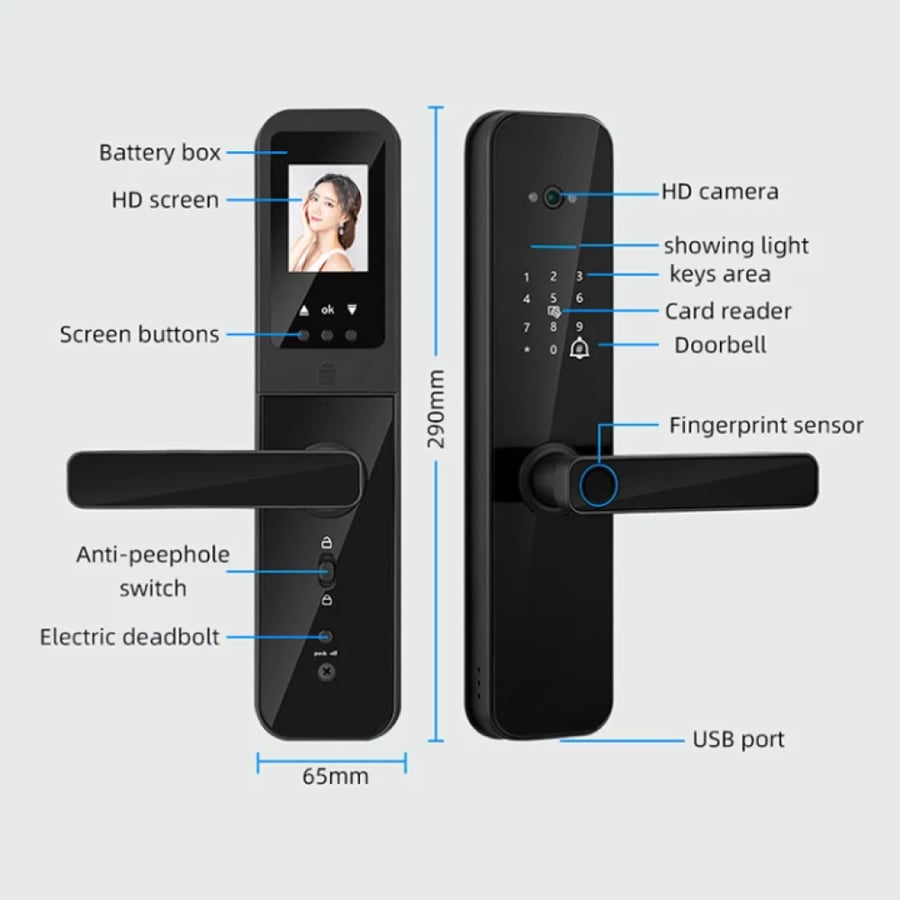 Digital Smart Video Door Lock