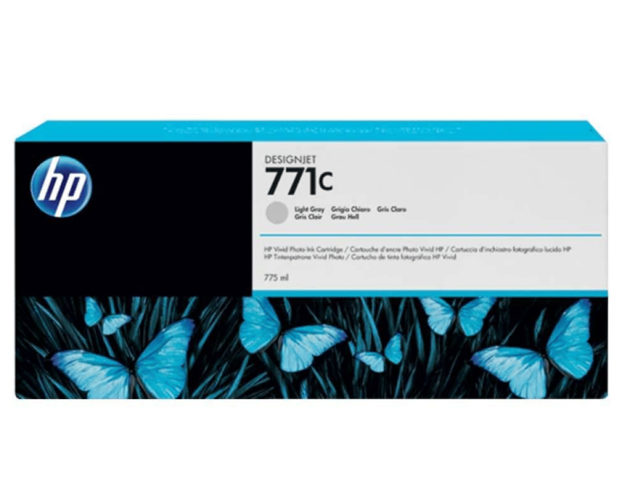 HP 771C Light Gray Laser DesignJet Ink B6Y14A