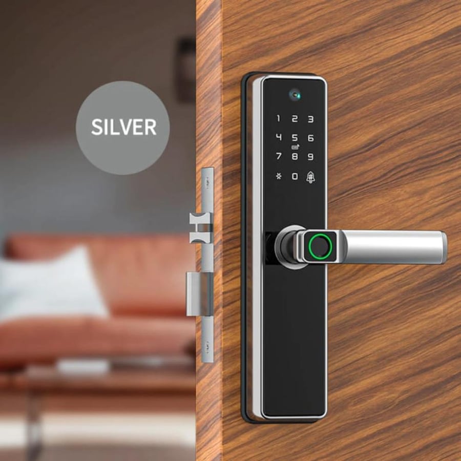 قفل باب ذكي WiFi بتقنية Tuya – 5 طرق لفتح الباب