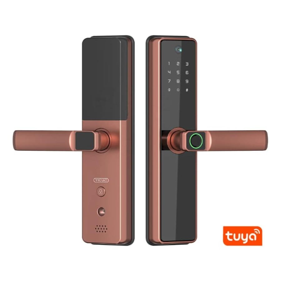 قفل باب ذكي WiFi بتقنية Tuya – 5 طرق لفتح الباب