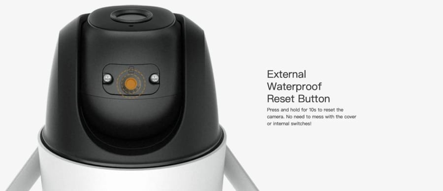 Eimo camera with 2-megapixel resolution / 1080 with color night vision
