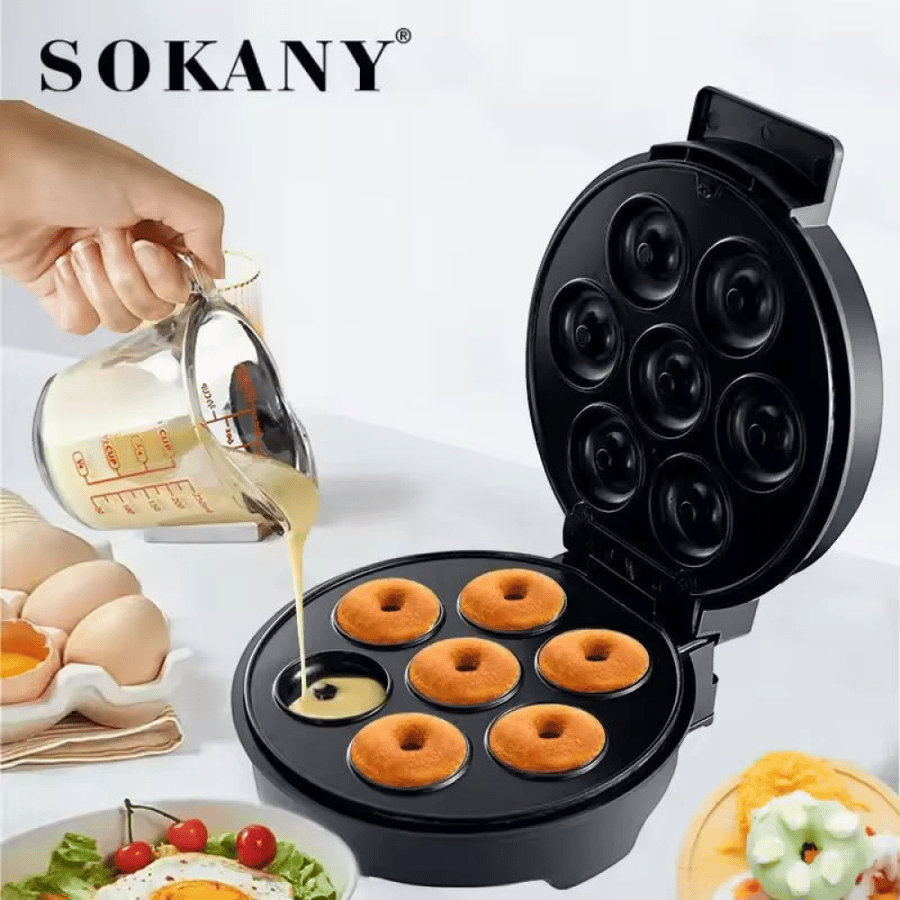 ماكينةsokany لصنع دونات 1200واط بقدرة 220فولت
