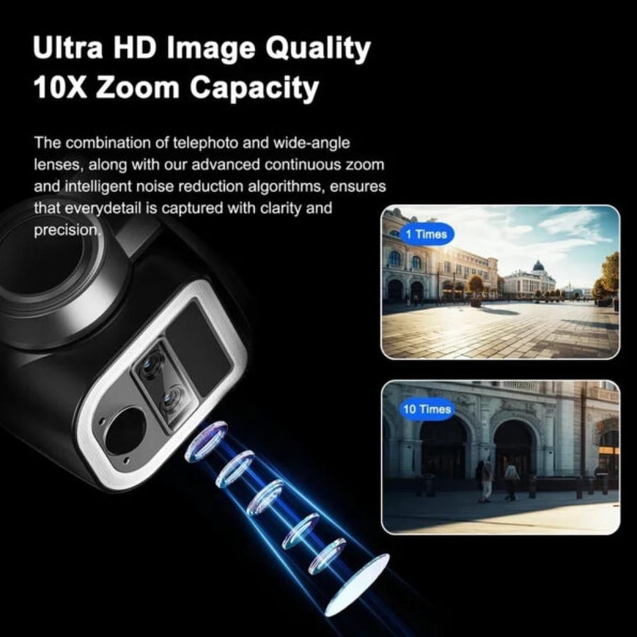 Solar-powered camera LS Vision