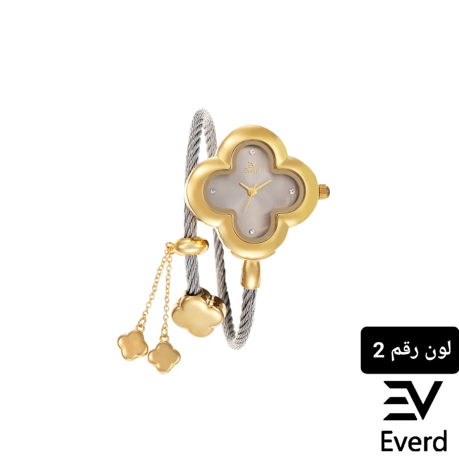 ساعه من ماركة Everd ايفرد نسائيه الوان متعدده