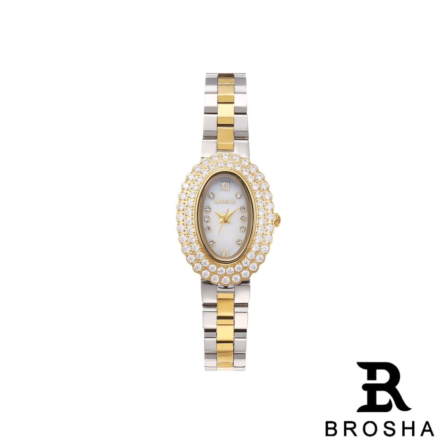 ساعه من ماركة BROSHA نسائيه بالوان متعدده