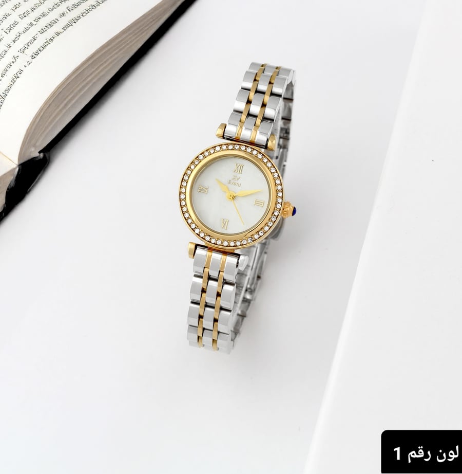ساعه من ماركة Everd ايفرد نسائيه بالوان متعدده
