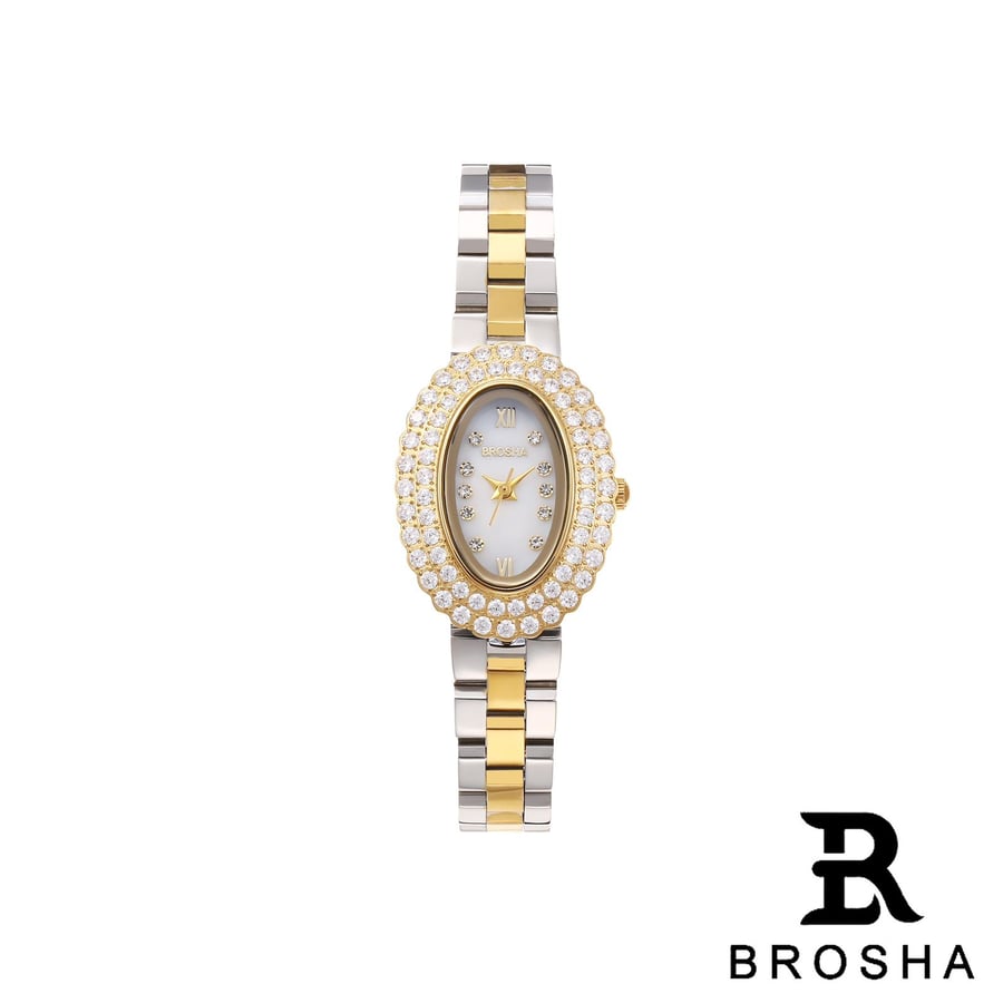 ساعه من ماركة BROSHA نسائيه بالوان متعدده