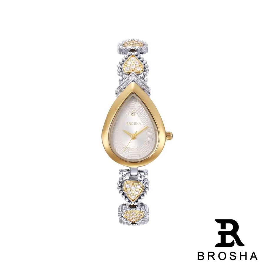 ساعه من ماركة BROSHA نسائيه بالوان متعدده