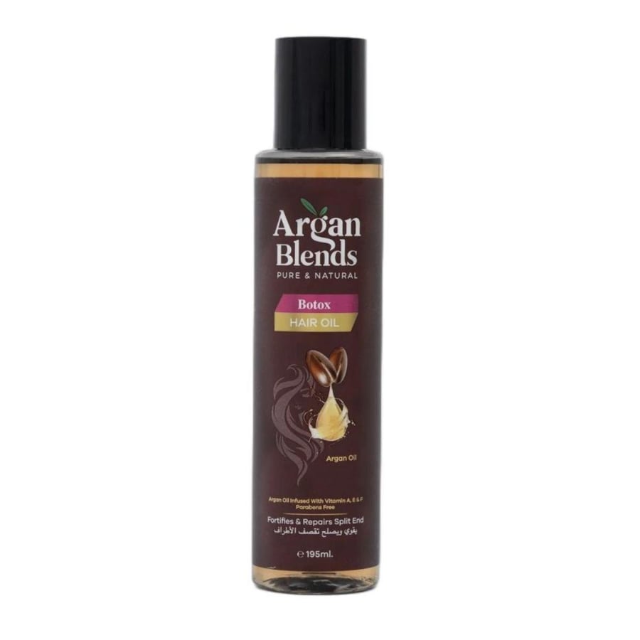 طقم مجموعة البوتوكس (شامبو - بلسم - زيت - سيروم - عطر) مع بخاخ الحماية من الحرارة