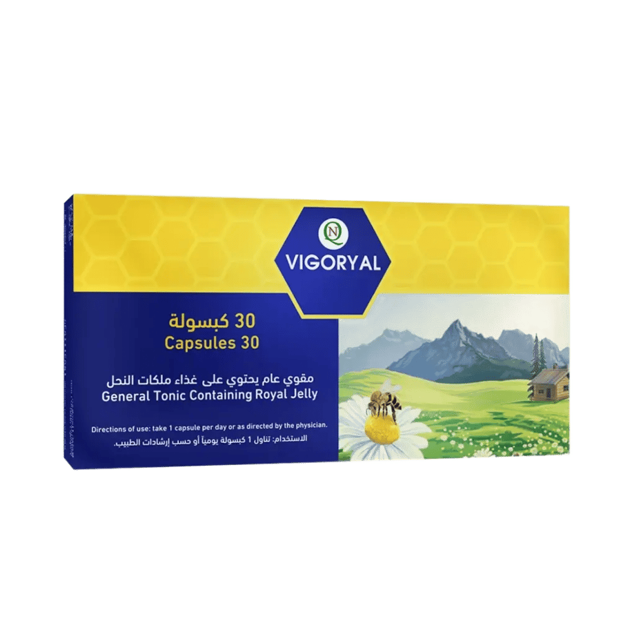فيجورويال غذاء ملكات النحل 30 كبسولة - Vigoryal نور القمر