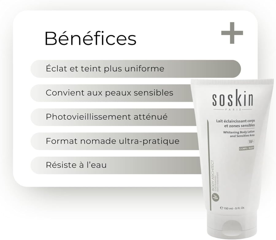 soskin whitening body lotion 150 ml