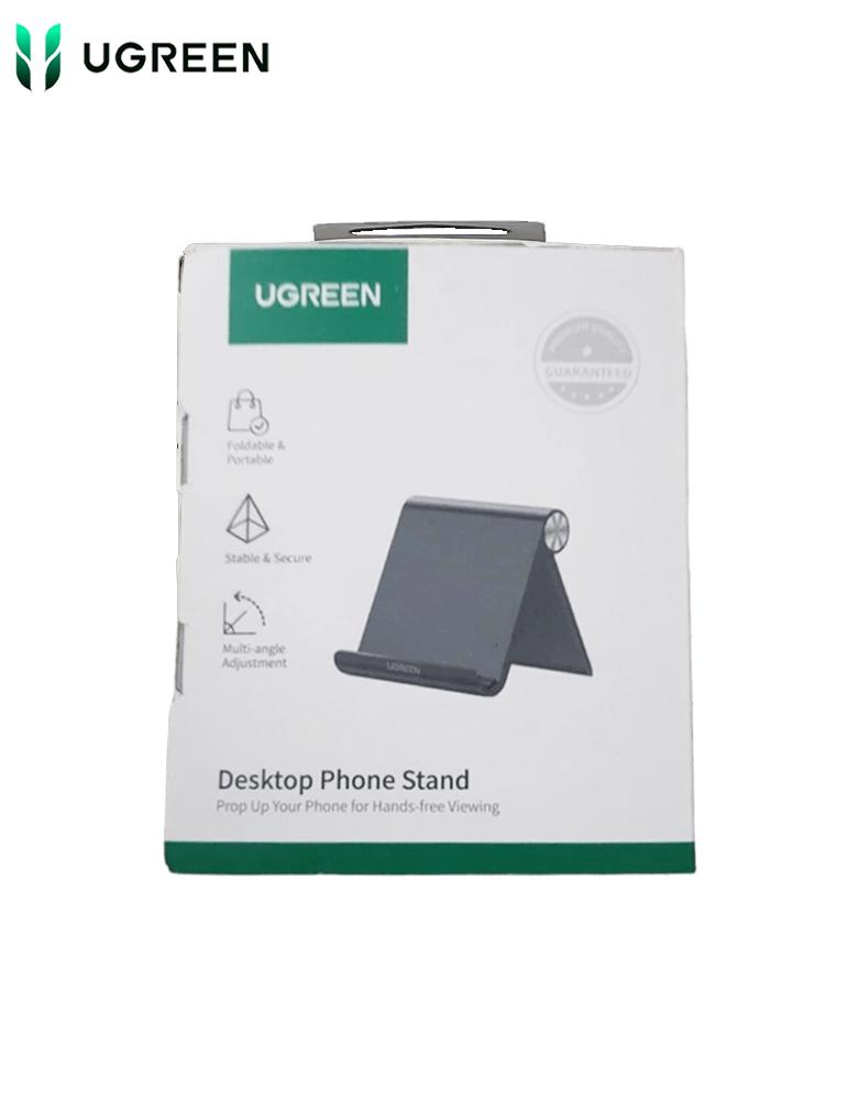 ستاند جوال مكتبي UGREEN LP106 - قابل للتعديل متعدد الزوايا متين - أسود