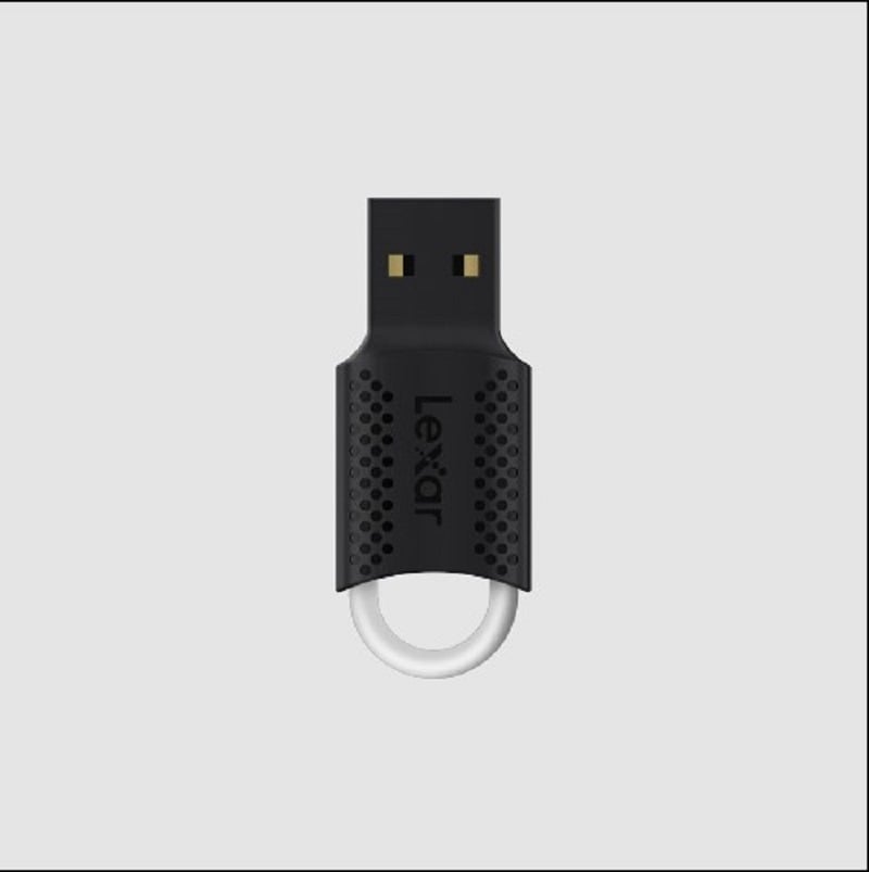 ذاكرة فلاش Lexar JumpDrive V40 سعة 16 جيجابايت - USB 2.0 - تصميم مدمج ومحمول