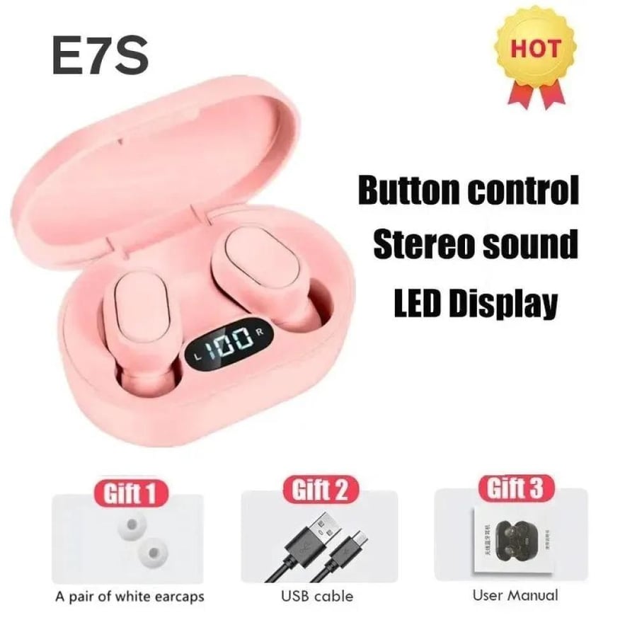 سماعات E7S TWS اللاسلكية