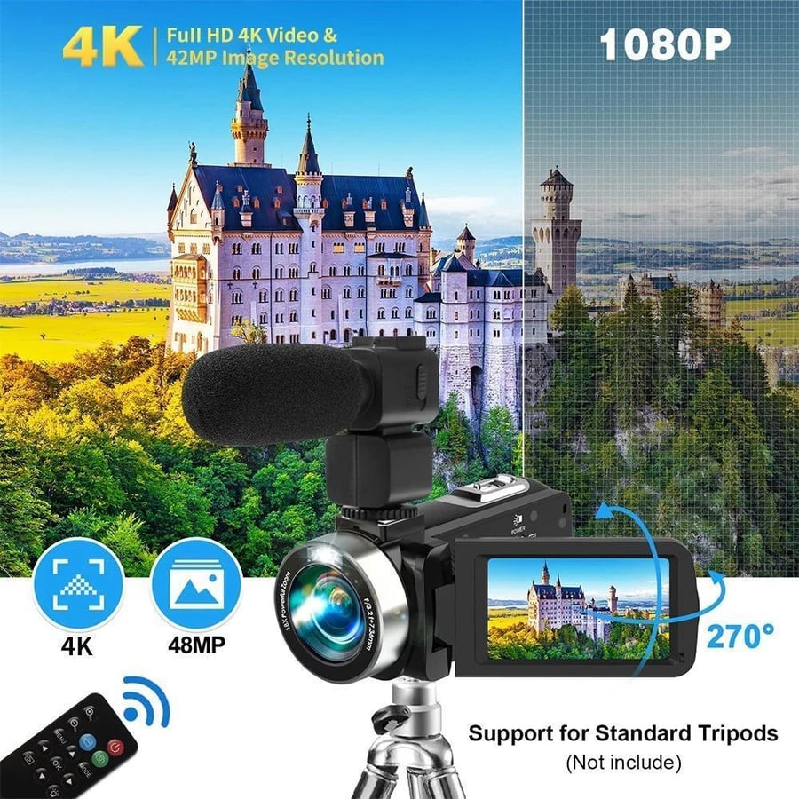 كاميرا رقمية 4K بدقة 42 ميجا بكسل