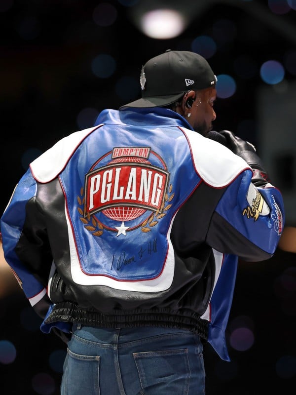 Kendrick lamar jacket super bowl .