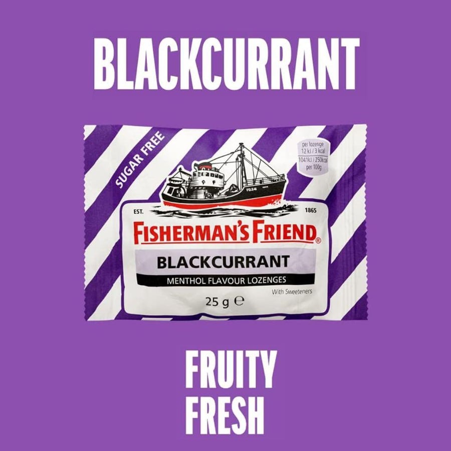 حلوى فيشرمان لاحتقان الحلق ‏Fisherman's Friend Candy