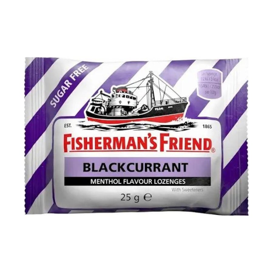 حلوى فيشرمان لاحتقان الحلق ‏Fisherman's Friend Candy