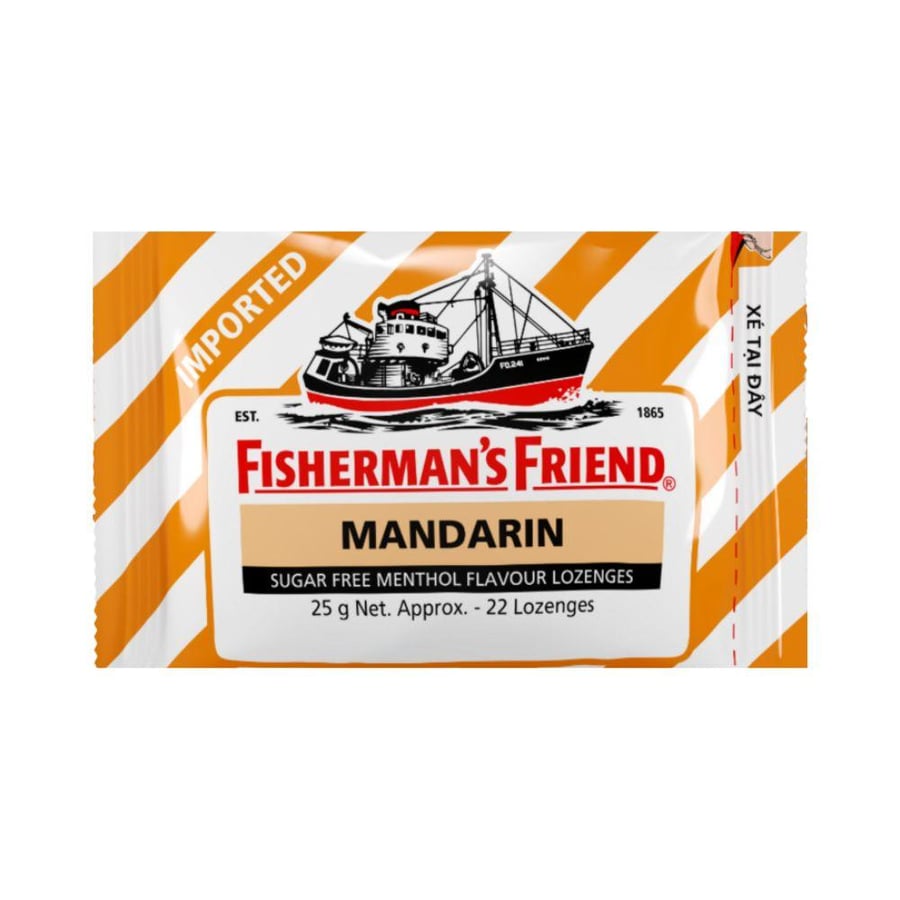 حلوى فيشرمان لاحتقان الحلق Fisherman's Friend Candy