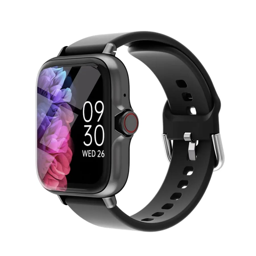 ساعة ذكية 1.83” مقاومة للماء – مكالمات ورسائل مع تتبع النوم والرياضة لهواتف iPhone وAndroid