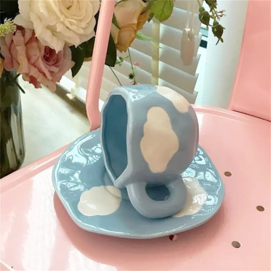 كوب سحابة يدوي