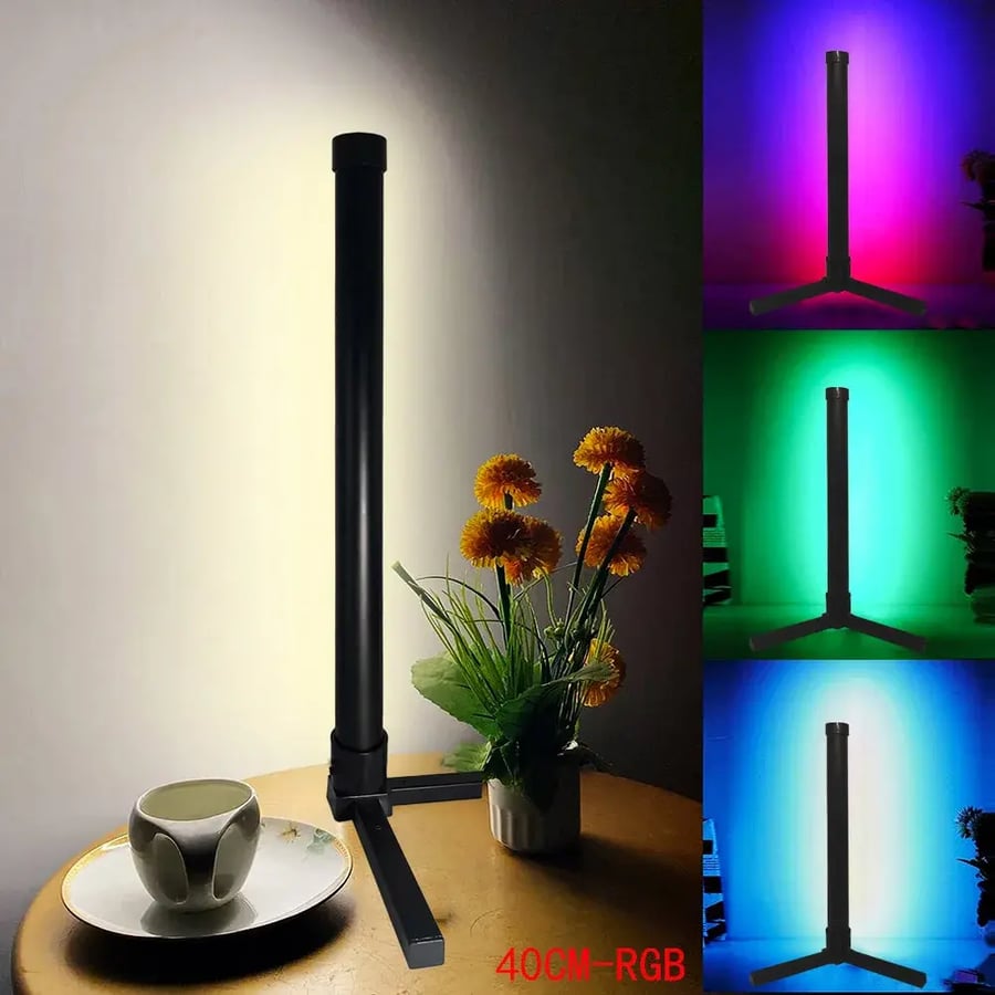 إضاءة أرضية RGB قابلة للتعتيم ذكية