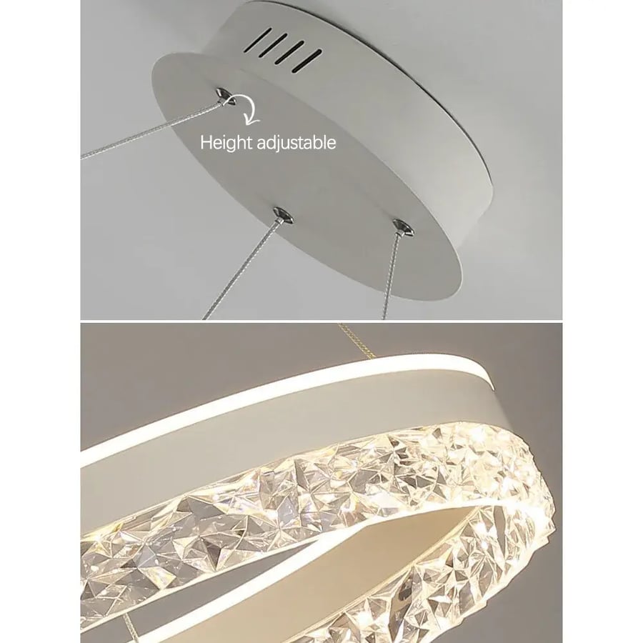 إضاءة سقف حلقة LED حديثة