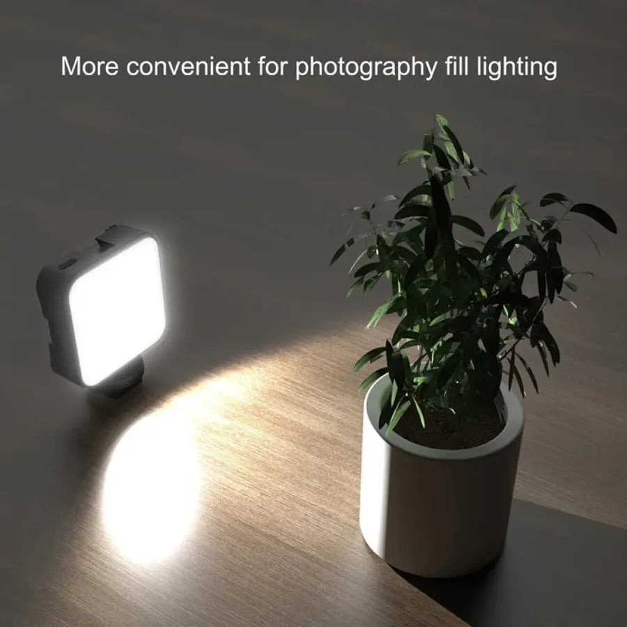 STTKGZD مصباح إضاءة LED للتصوير والبث المباشر RGB