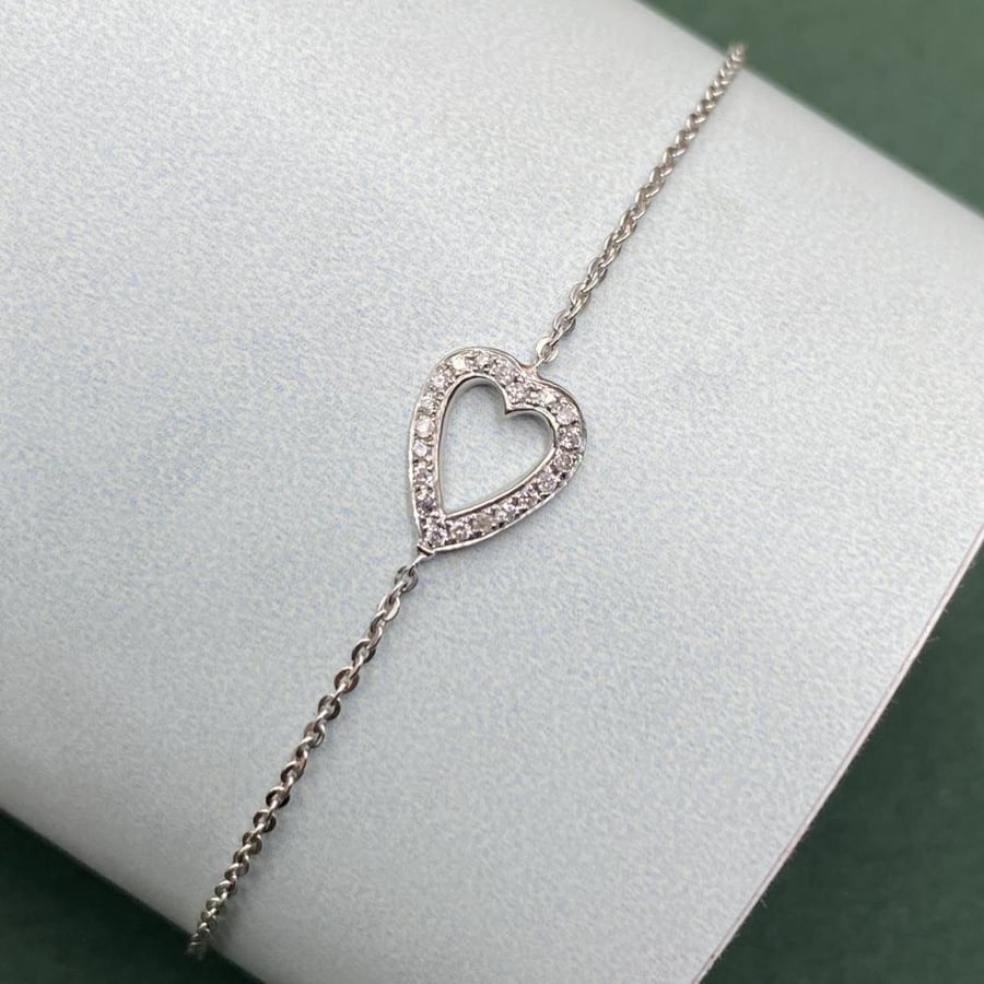 Diamond bracelet chain weight 0.05 carat
