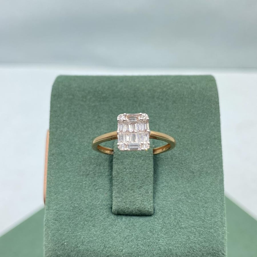 0.41 carat diamond ring