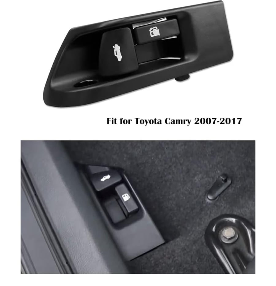 مجموعة مفتاح غطاء تانكي البنزين والشنطة كامري 2007-2017