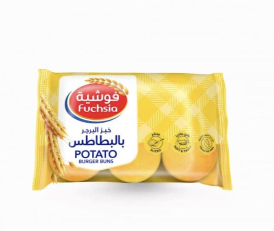 خبز برجر بالبطاطس فوشيه 403 جم