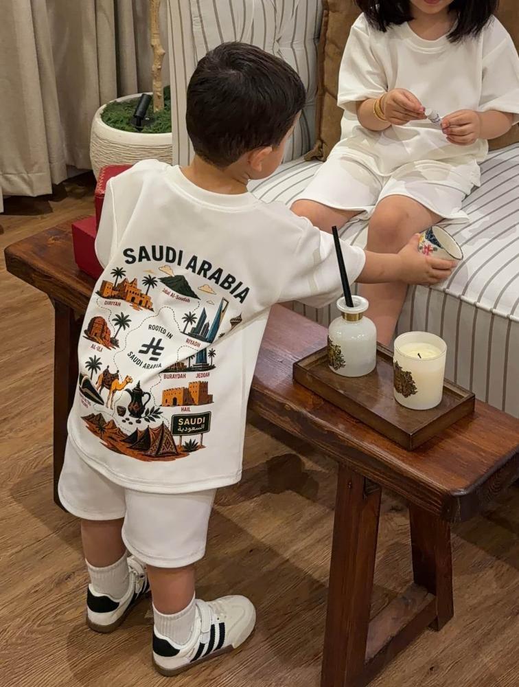 تيشرت اطفال لليوم الوطني