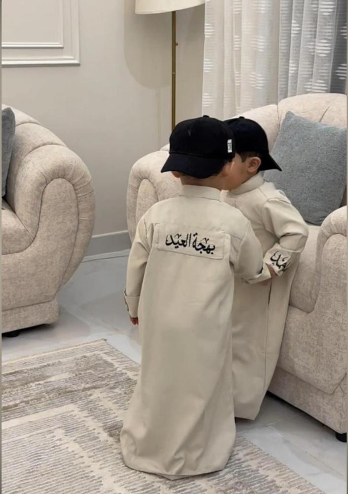 ثوب بهجه العيد تصميم حصري