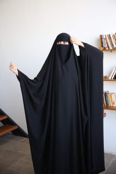 عباية رأس +  نقاب اسلامي مجاناً