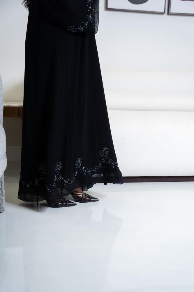 Haree layered abaya