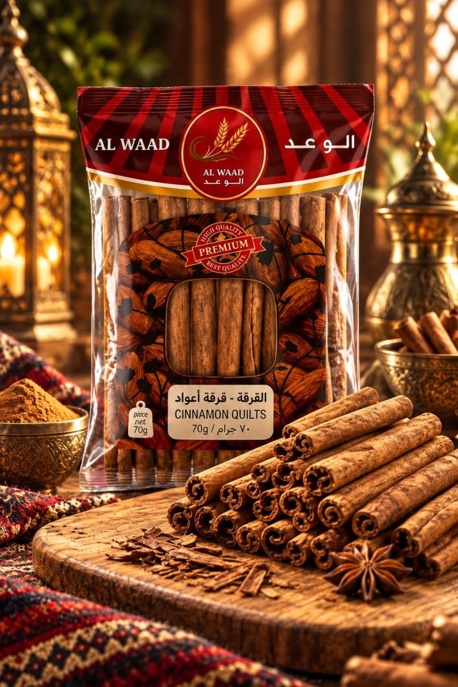 قرفة الوعد أعواد 70 جرام – Al Waad Cinnamon Sticks 70g