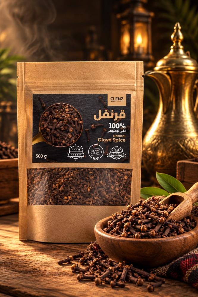 بهارات القرنفل الطبيعية