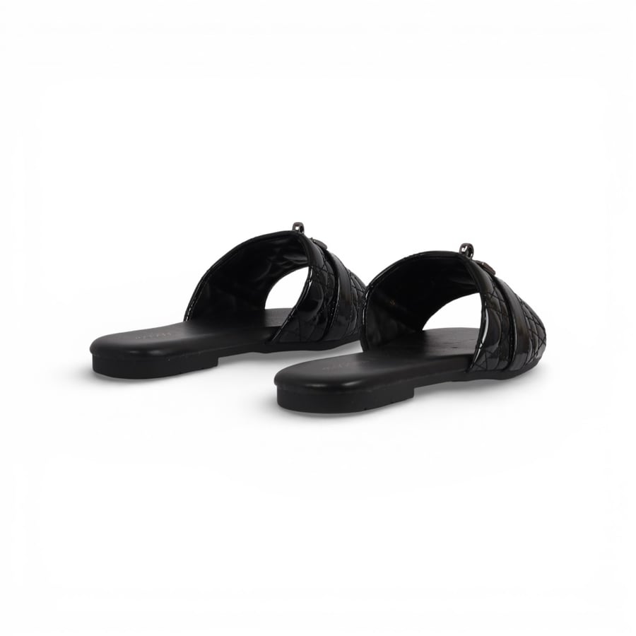 Slipper slide slipper from Madeline - black