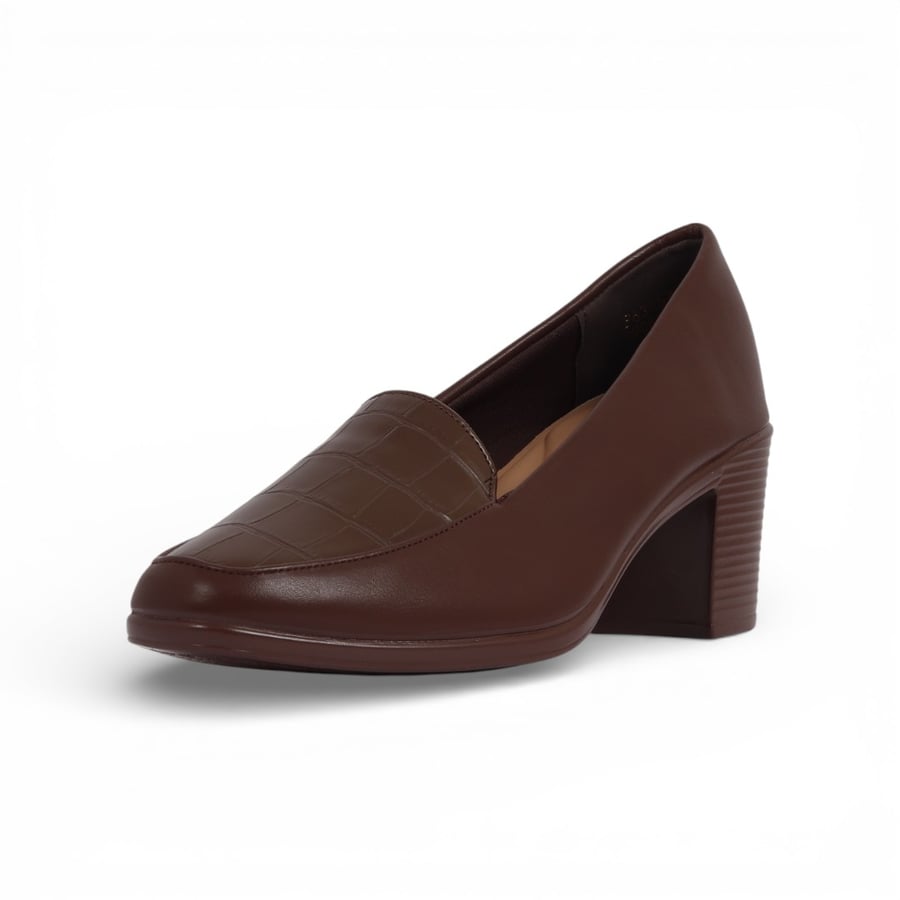 Madeline heel shoes - Mocha