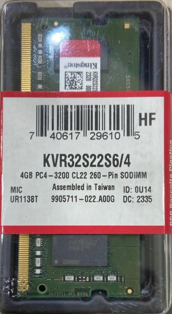 Ram pc4-3200 4GB