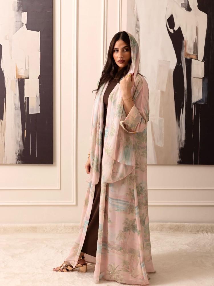 Pastel Bloom Abayah