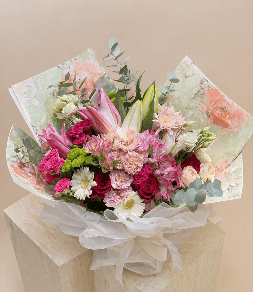 Color harmony bouquet
