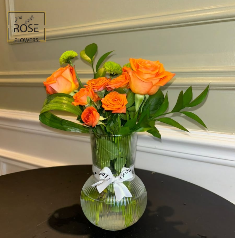 Orangevalley vase