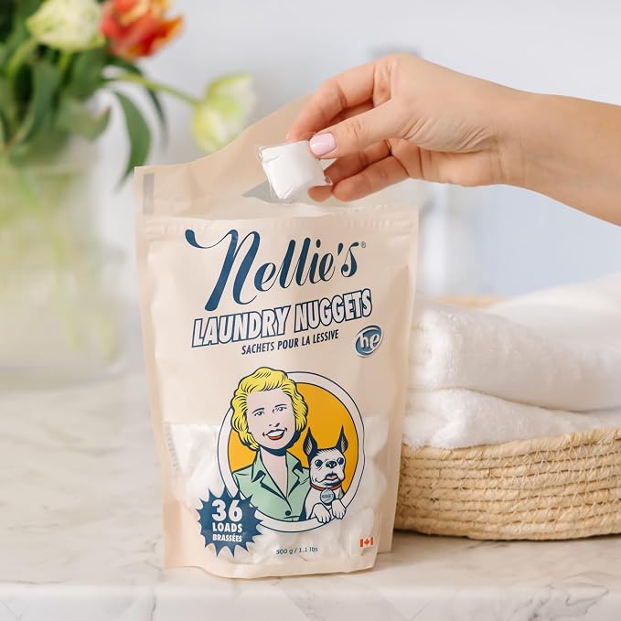 Nellies-نيلّي’s – حبيبات منظف الغسيل المركزة – تكفي لـ 36 غسلة