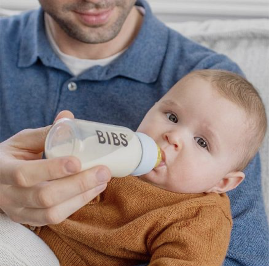 رضّاعة بيبي بيبس زجاجية مضادة للمغص 150 مل - BIBS