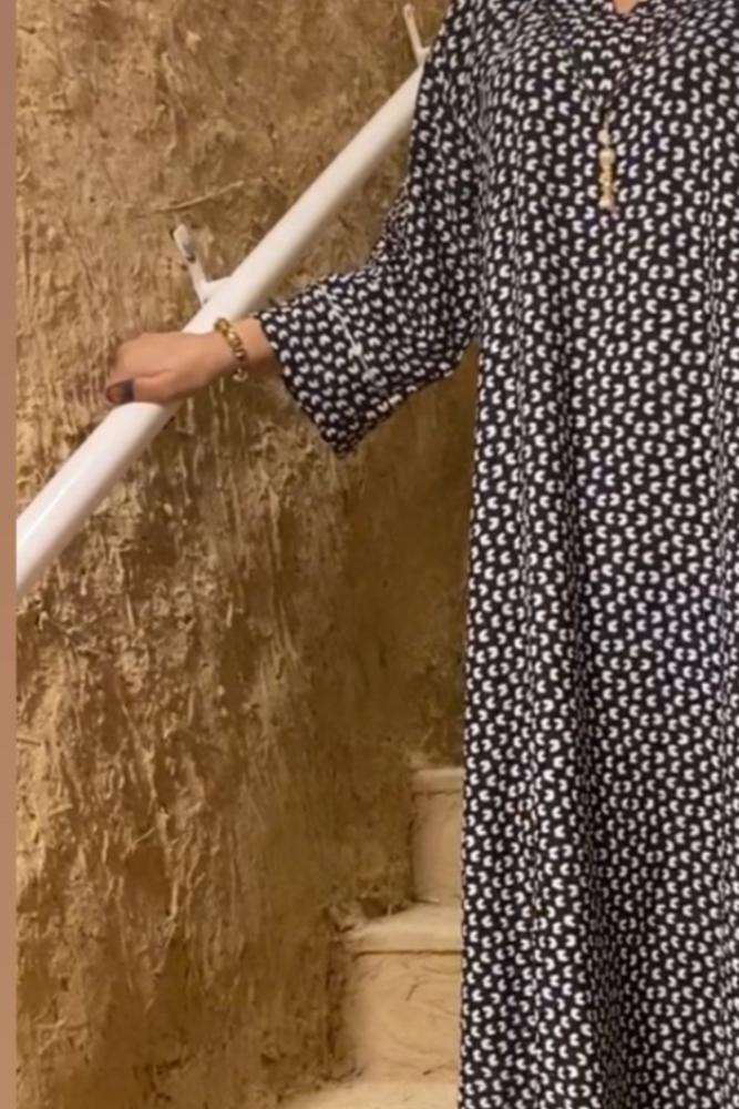 جلابية فري سايز فستان
