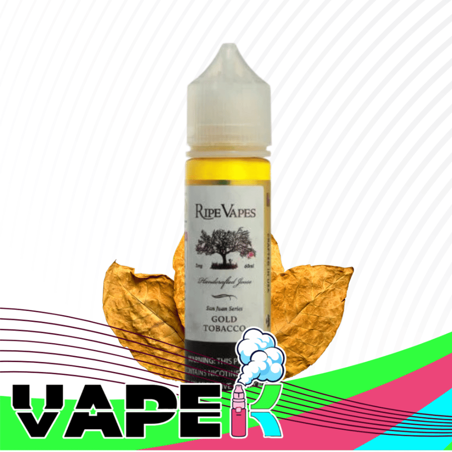 Ripe Vapes Gold Tobacco 60-12