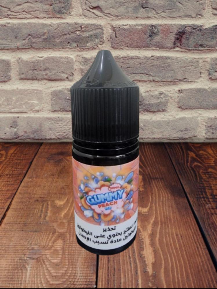 Gummy Peach Ice Salt Nic