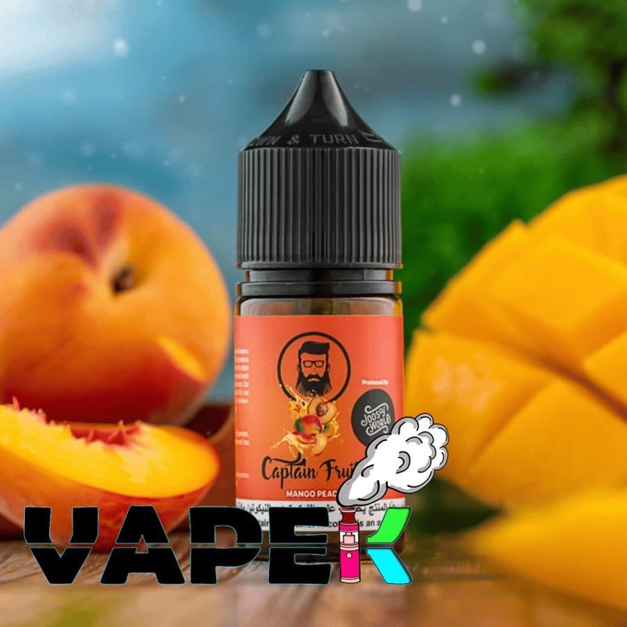 كابتن فروت خوخ مانجو - Captain Fruit Peach Mango "نكهة سولت نيكوتين - Salt Nicotine E-Liquid"